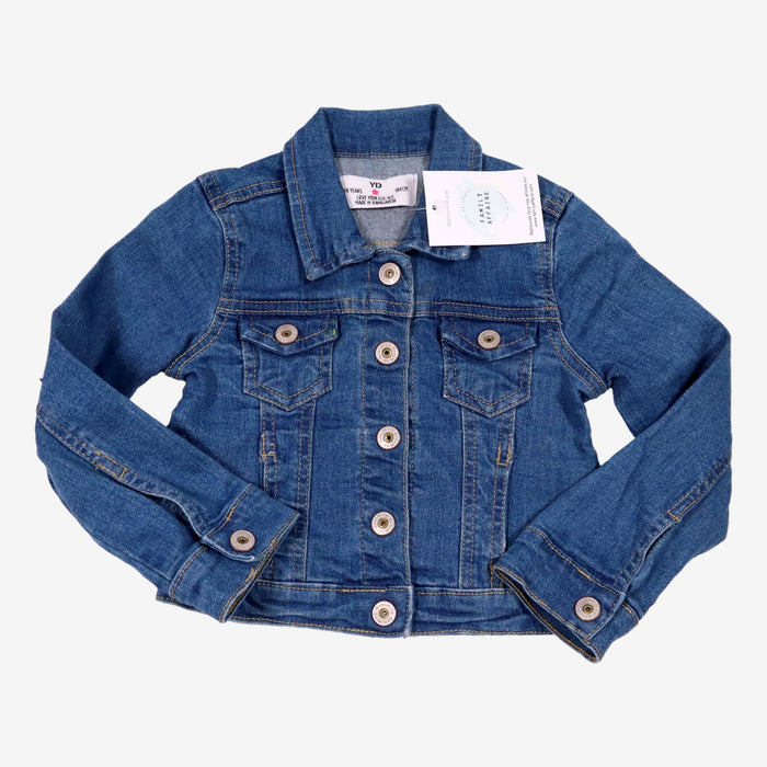 YD 3/4 ans veste en jean bleu