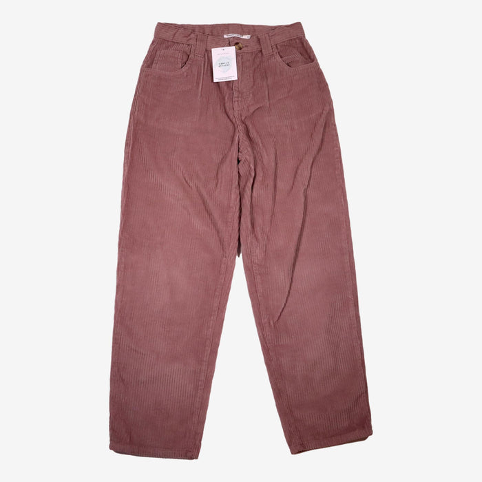 MONOPRIX 12 ans pantalon velours violette claire