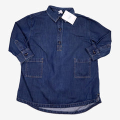 PETIT BATEAU 5 ans robe en jean bleu