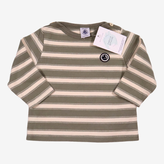 PETIT BATEAU 12 mois pull à rayures