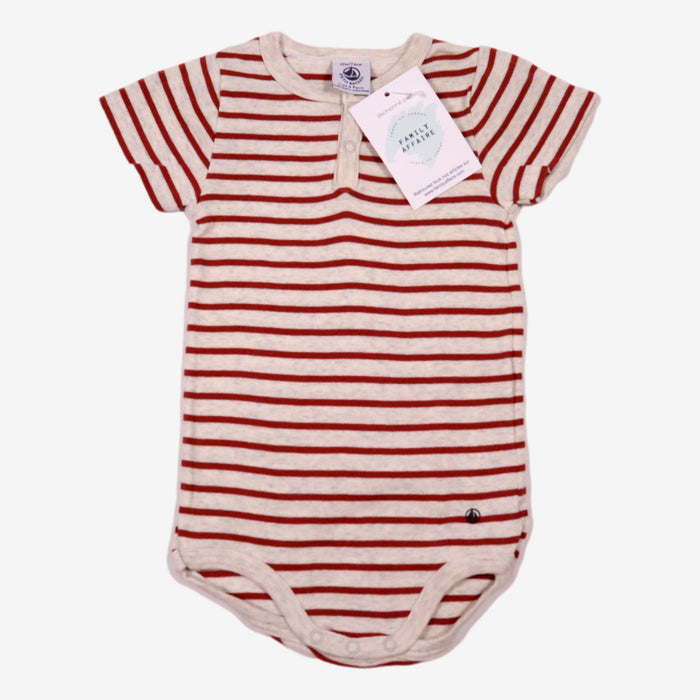 PETIT BATEAU 12 mois body à rayures