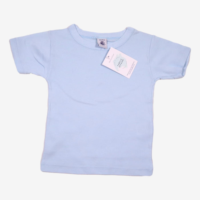 PETIT BATEAU 3 ans t-shirt bleu clair