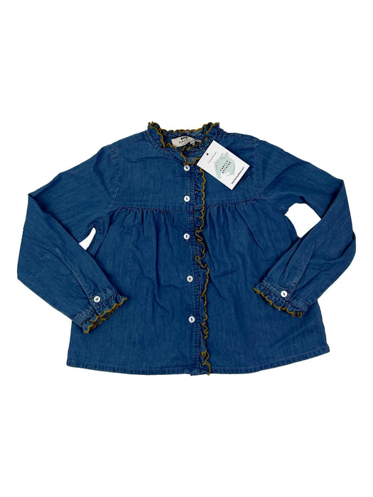 CYRILLUS 6 ans blouse en jean chambray