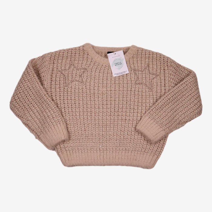 IKKS 4 ans pull beige et or en maille