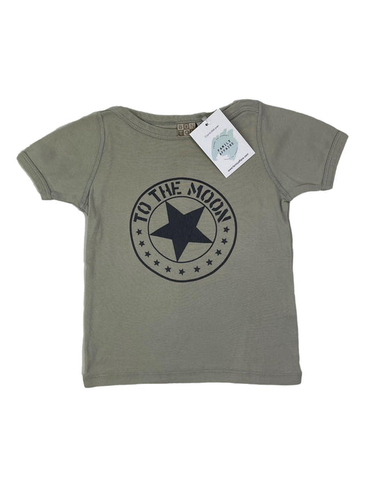 BONTON 2 ans tee shirt beige to the moon