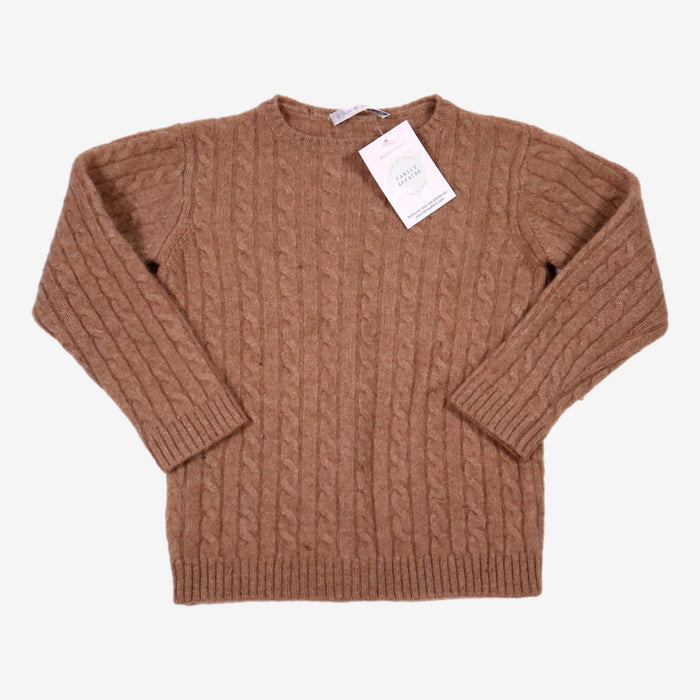 OSCAR ET VALENTINE 6 ans pull en cachemire beige