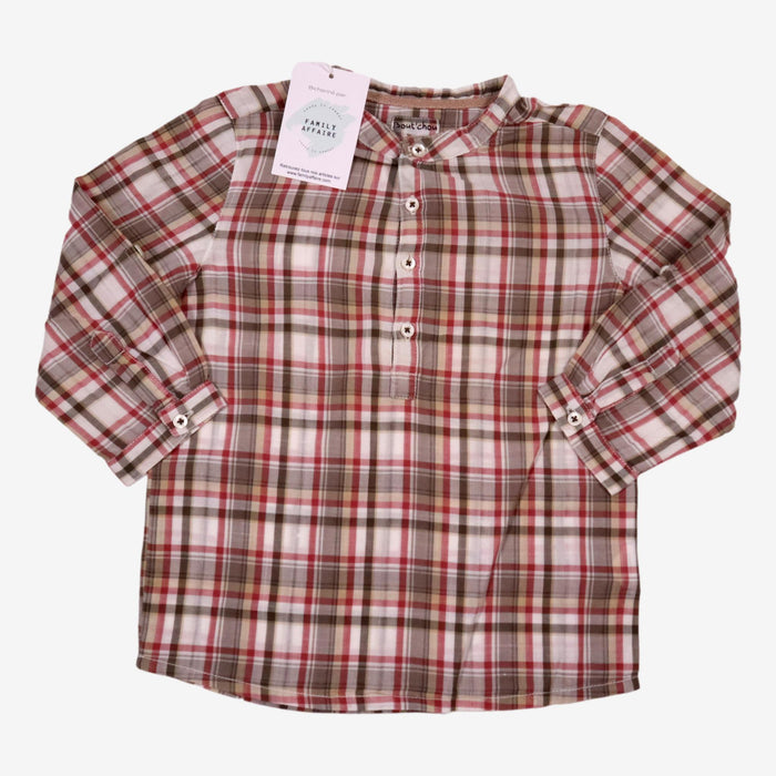 BOUT'CHOU 2 ans chemise à carreaux