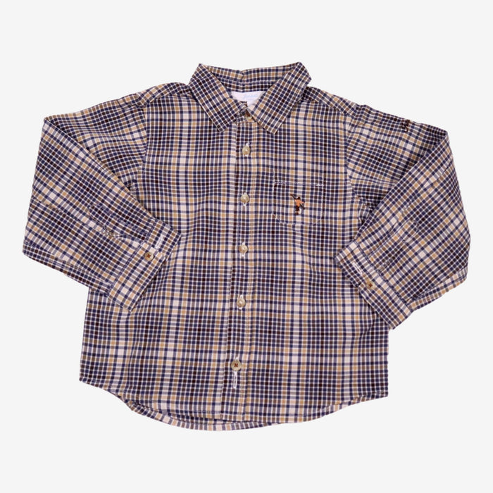 JACADI 2 ans chemise à carreaux