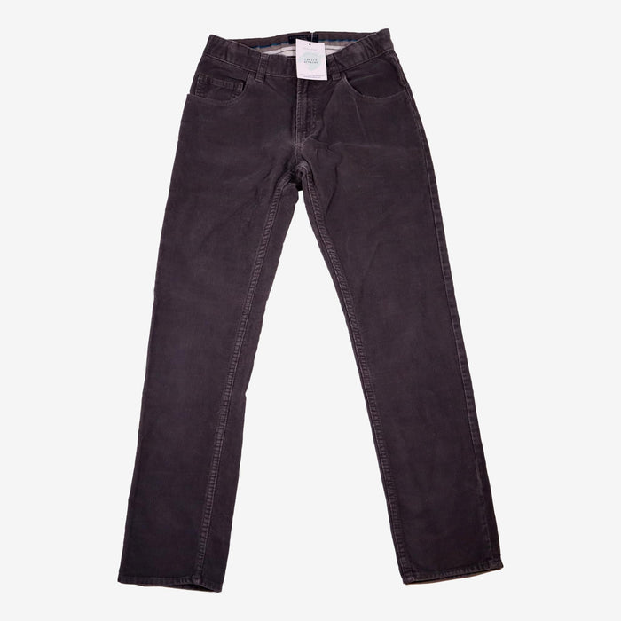 GAP 12 ans pantalon gris en velours côtelé