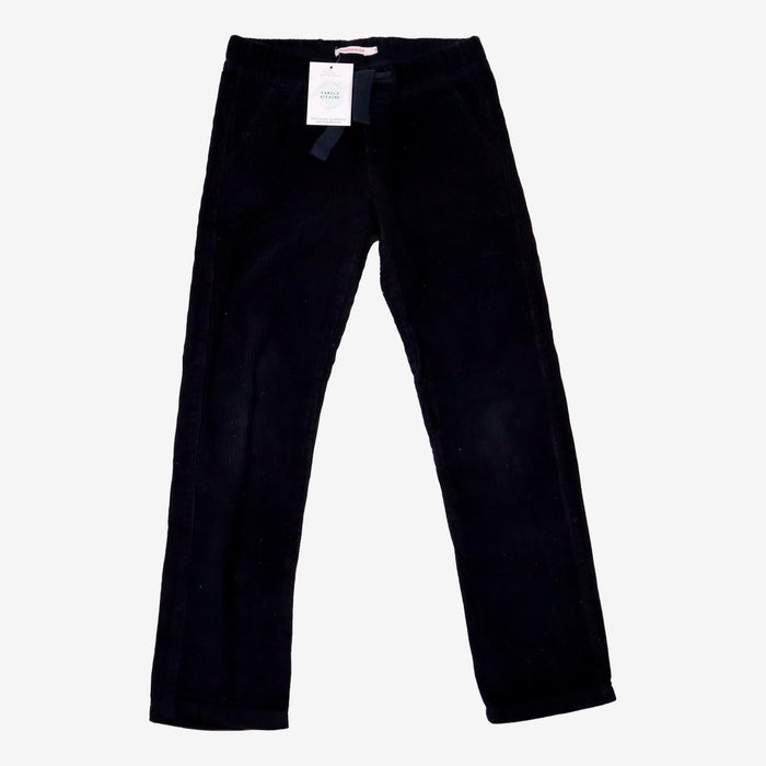 MONOPRIX 8 ans pantalon bleu marine en velours côtelé