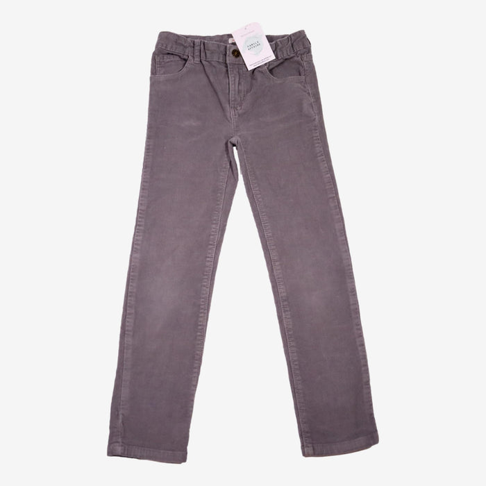 MONOPRIX 6 ans pantalon gris à velours côtelé