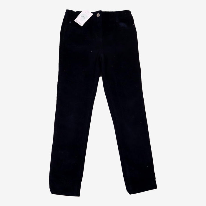 JACADI 10 ans pantalon bleu marine en velours côtelé