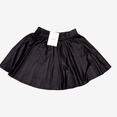 ZARA 6 ans jupe en cuir noire