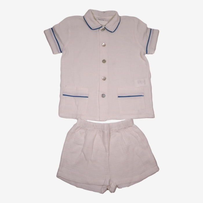 AMAIA outlet 3 ans et 6 ans pyjama gaze de coton