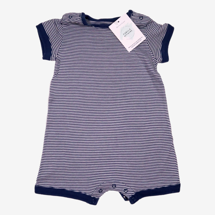 PETIT BATEAU 6 mois combi milleraies