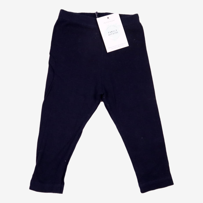 PETIT BATEAU 12 mois legging bleu marine