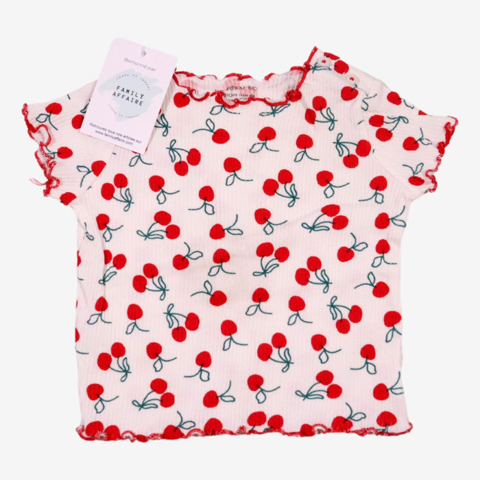 BOUT'CHOU 12 mois t-shirt cerises