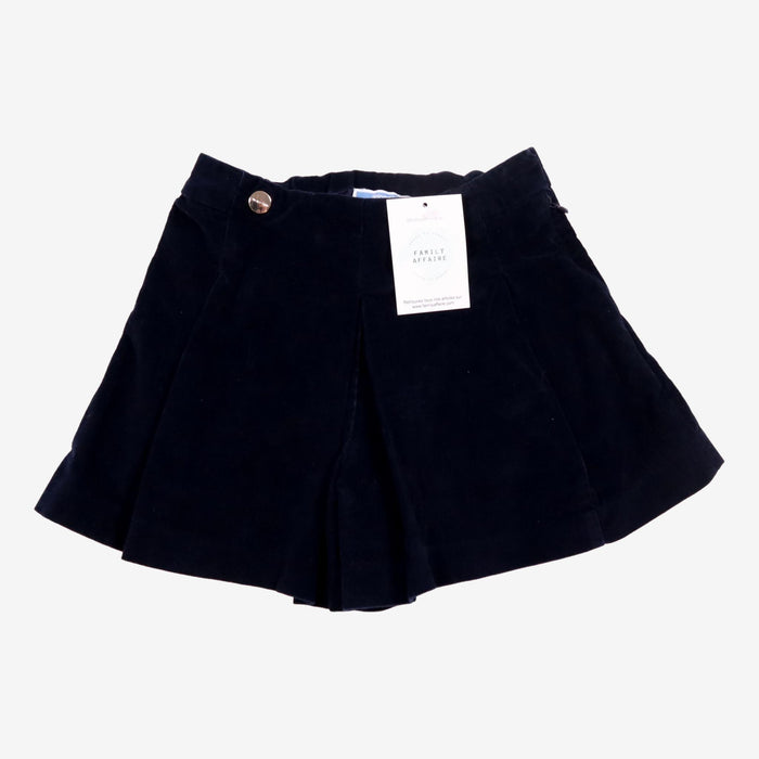 JACADI 6 ans short bleu marine plissée