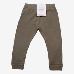 PETIT BATEAU 12 mois legging khaki coton