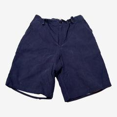 AMAIA 8 ans short garcon velours bleu