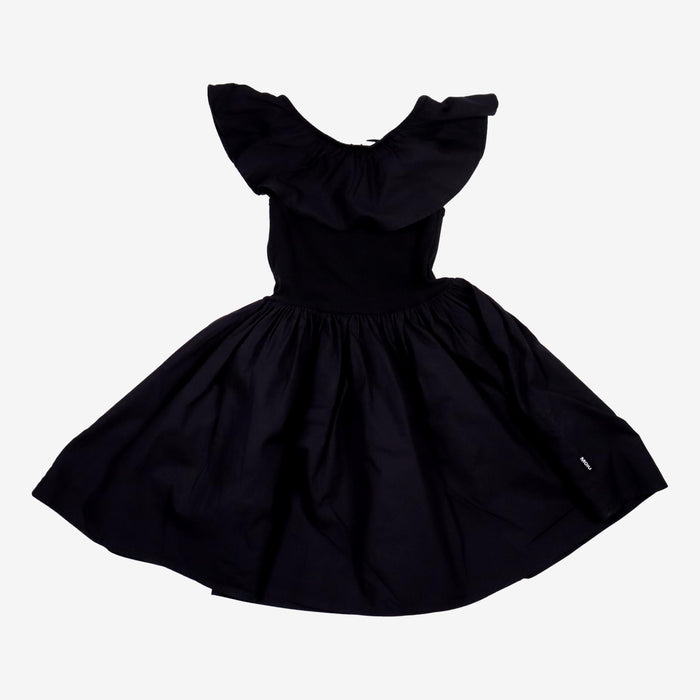 MOLO 6 ans robe noir a volant