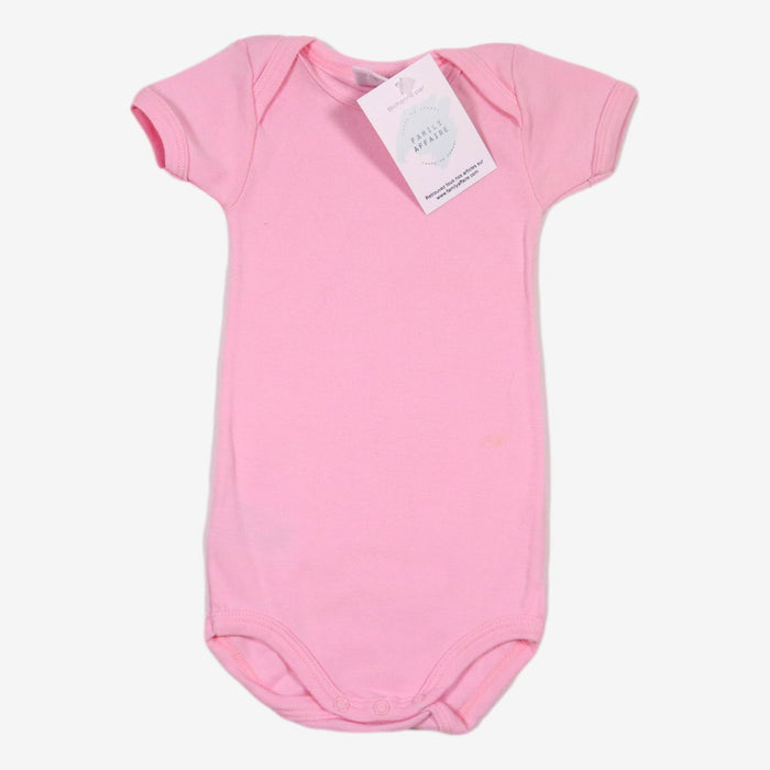 PETIT BATEAU 6 mois body rose