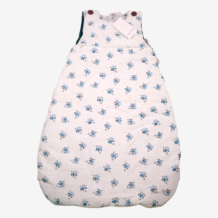 LOUIS LOUISE outlet 0/12m gigoteuse fleurs bleu