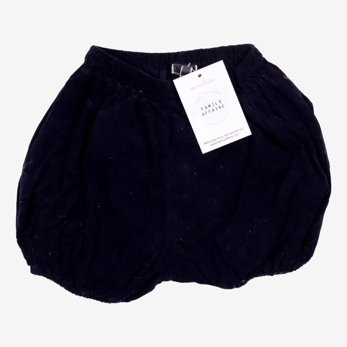 BONTON 2 ans bloomers bleu marine velours