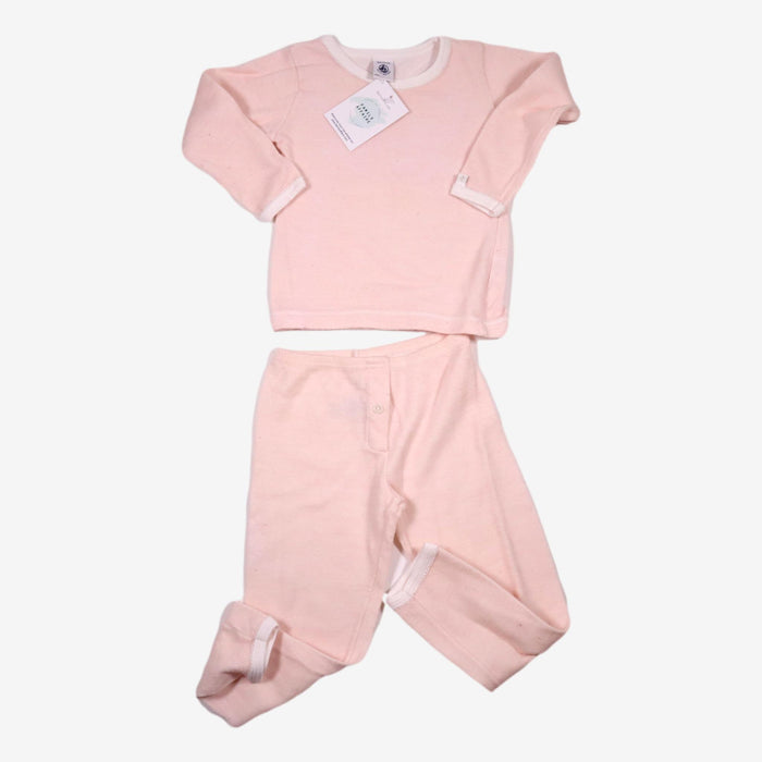 PETIT BATEAU 3 ans ensemble pyjama rose