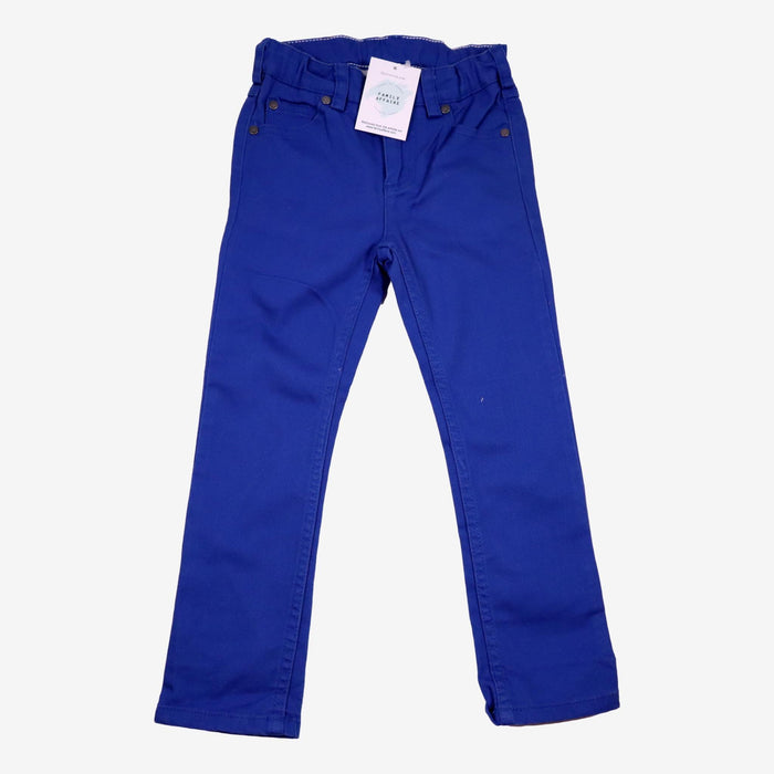 JACADI 5 ans pantalon jean bleu électrique