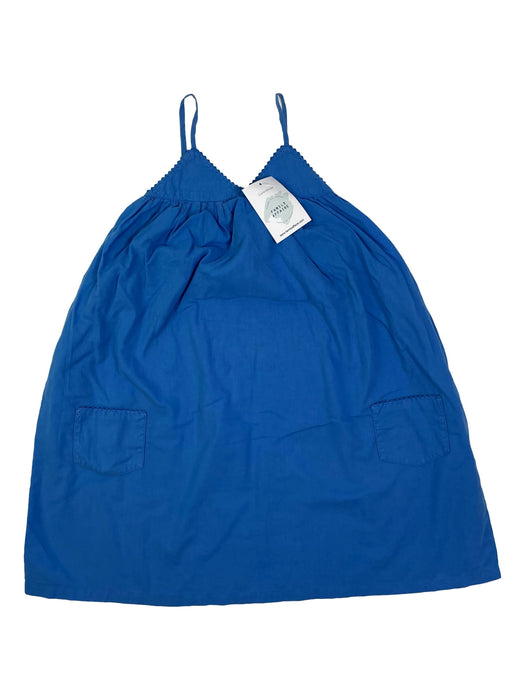 BONTON 8 ans robe a bretelles bleue