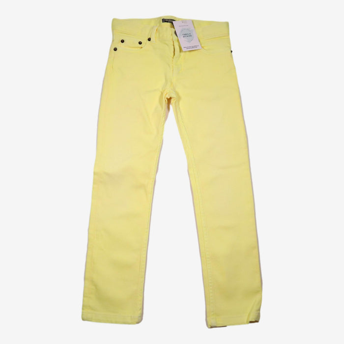 BONPOINT 6 ans pantalon jean jaune