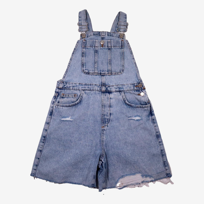 ZARA 14 ans salopette short jean bleu