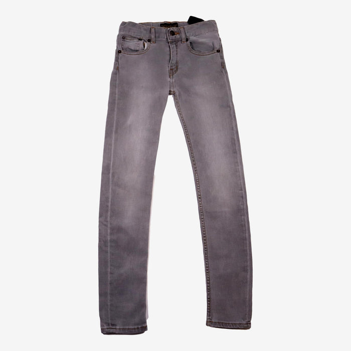 FINGER IN THE NOSE 8 ans pantalon jean gris