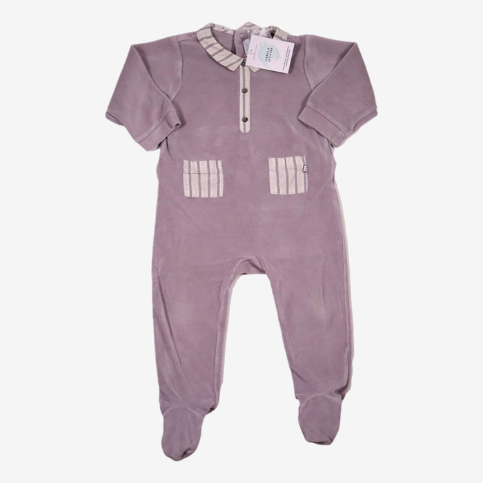 JACADI 18 mois pyjama gris col claudine