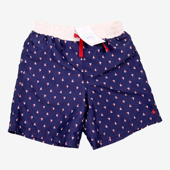 PETIT BATEAU 8 ans maillots de bain bleu motif bateau