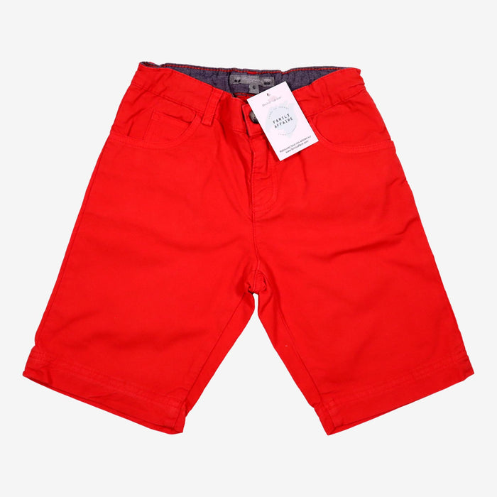 BONPOINT 6 ans short rouge