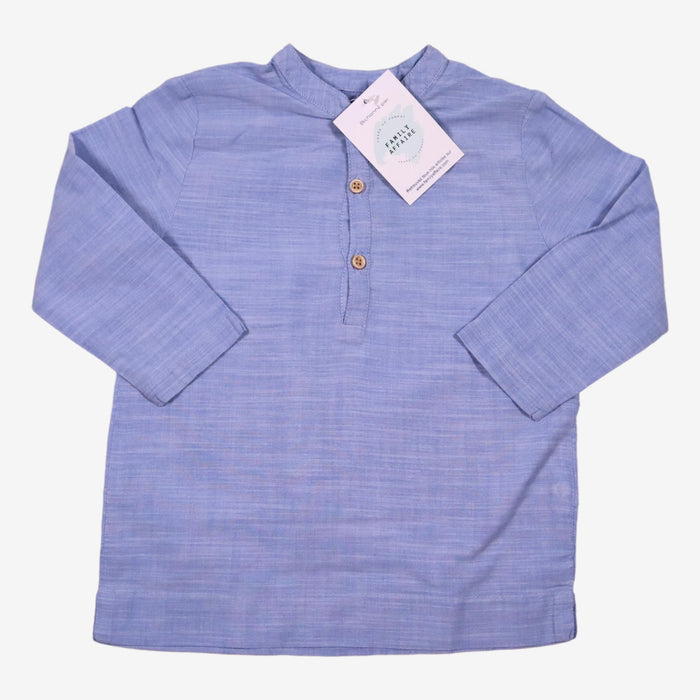 BOUTCHOU 2 ans Chemise bleue