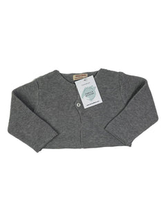 NECK & NECK 9 mois gilet gris coton