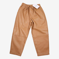 ZARA 6 ans pantalon smili cuir camel