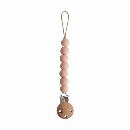 MUSHIE outlet attache tétine clip blush