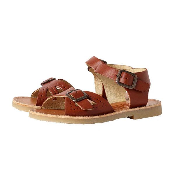 YOUNG SOLES outlet 21 brown sandales fille