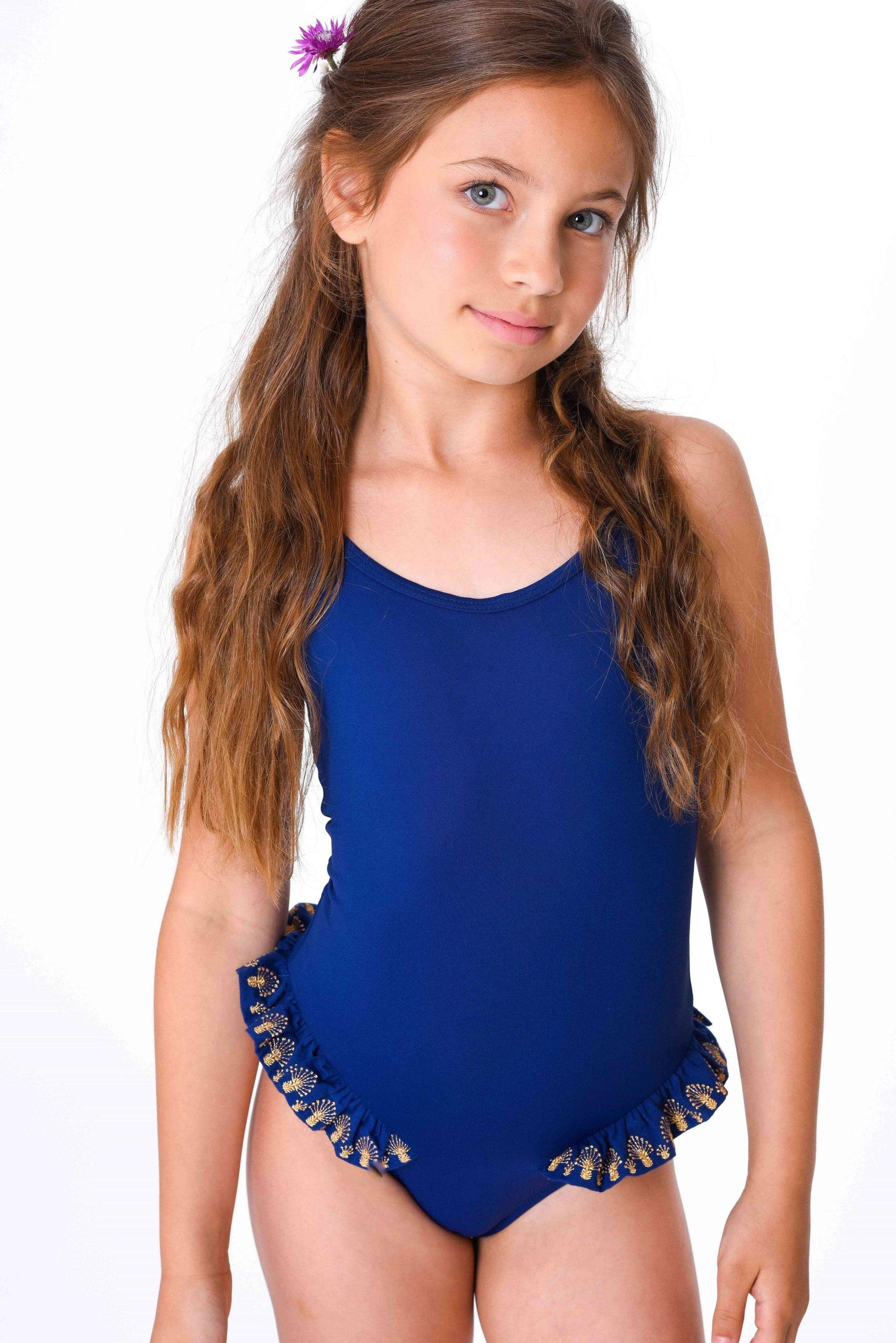 LISON OUTLET Maillot de bain 1P Sunset indigo 2,14 ans