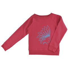 LILILOTTE outlet 4 et 12 ans sweat rouge