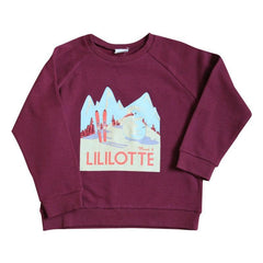 LILILOTTE outlet 6/8/10/12 ans sweat Marcel travelposters