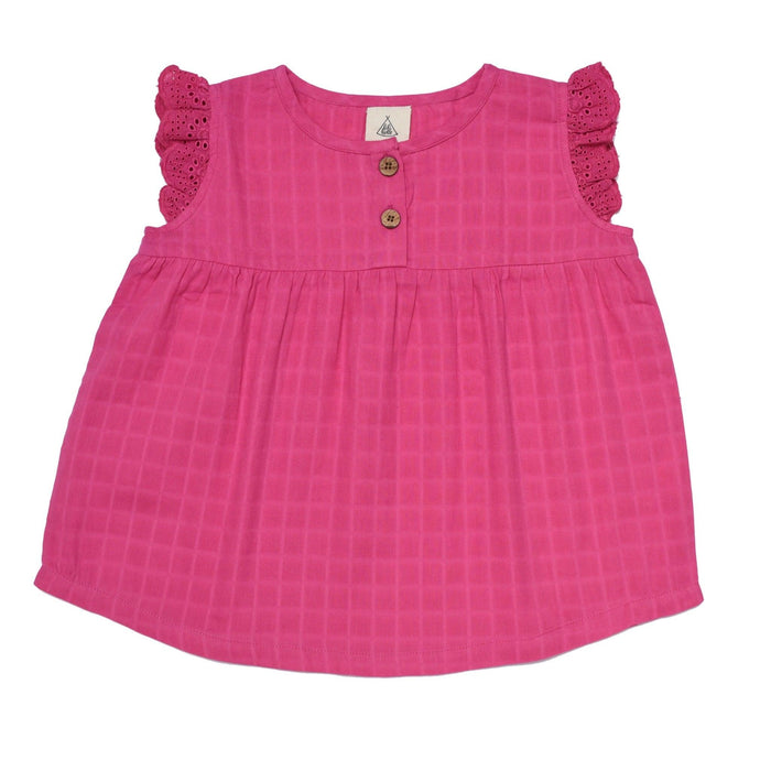 LILILOTTE outlet 6 et 12 ans top framboise