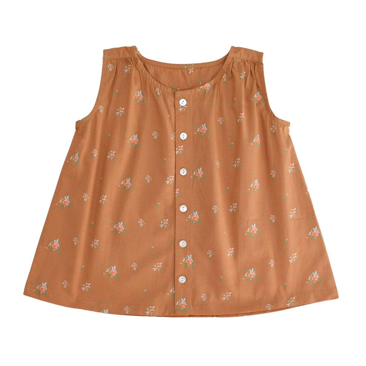 LILILOTTE outlet 12 ans top miel imprimé