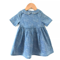 PRETTY WILD outlet 12m Robe Alexa Liberty Capel bleu