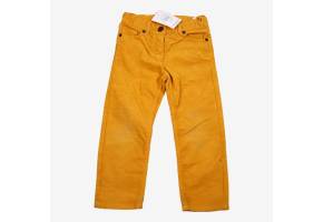 BONTON 4 ans pantalon velours côtelé moutarde