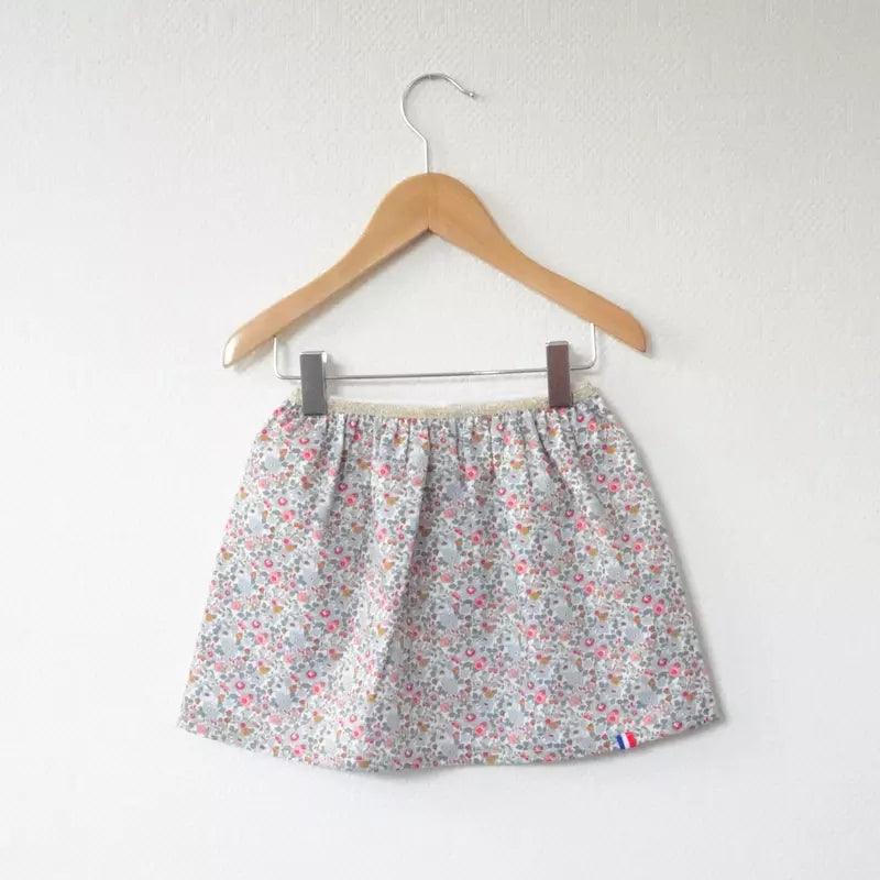 7ème étoile outlet 12m Jupe non doublée Liberty Betsy Ann porcelaine